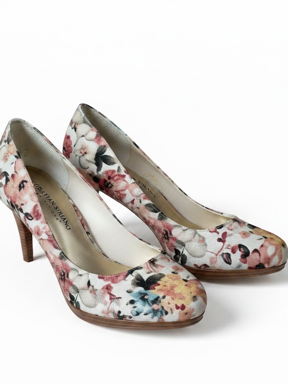 Christian Siriano for Payless Floral Pink Pumps size 7